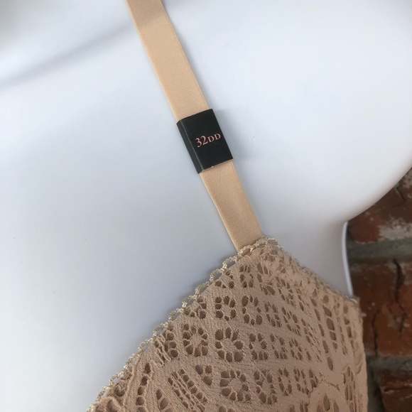 Victoria Secret NWT nude lace bra size 32DD - Picture 4 of 8